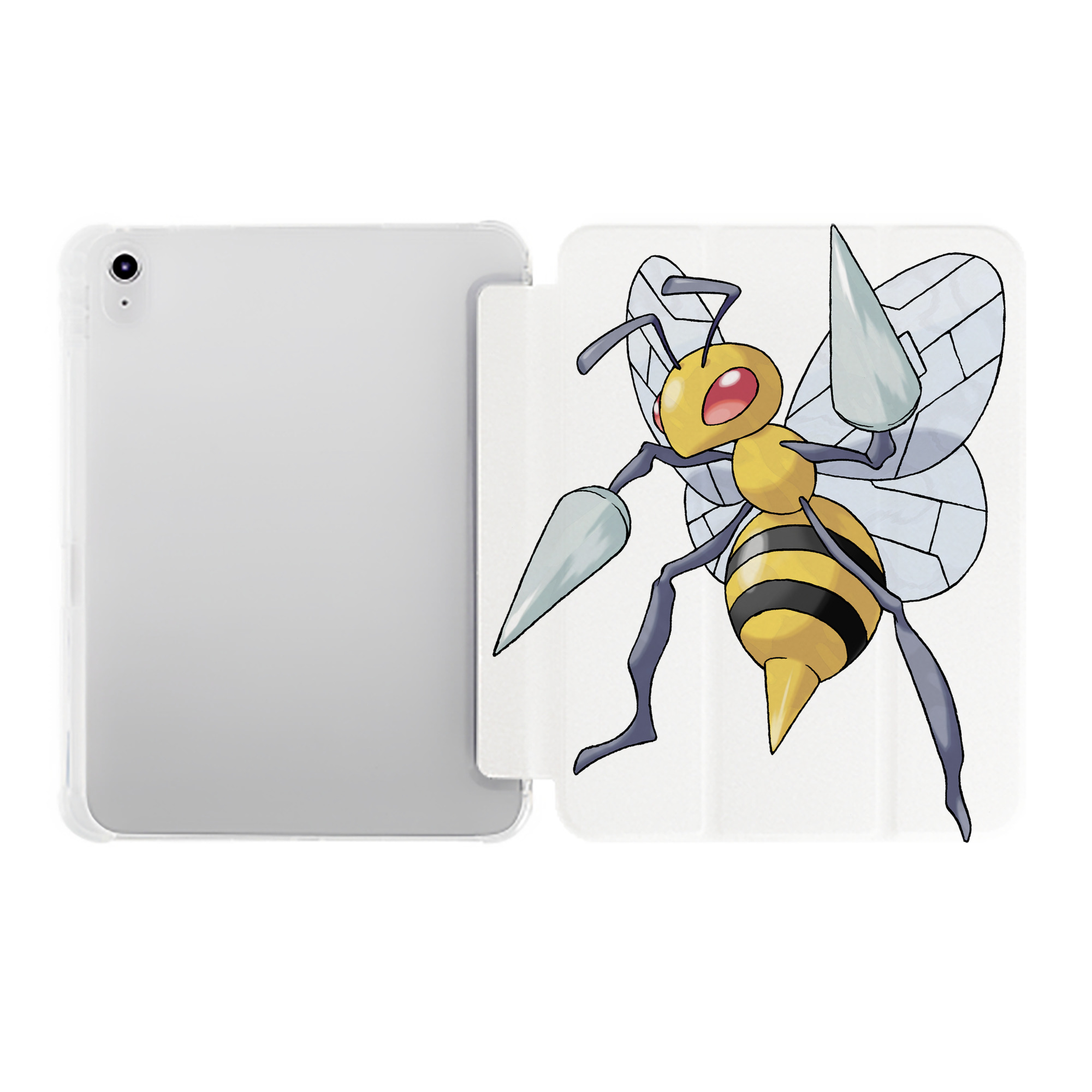 （画像用） ポケットモンスター Pokémon IPad ケース ペン収納付き 三つ折りスタンド PUレザー×シリコン 対応機種9.5/10.5/10.9インチ
